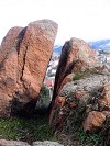 scorcio di Arzana tra la spaccatura