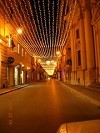 notturna di via Condotti a Roma