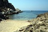 veduta della spiaggia alla Valle della Luna